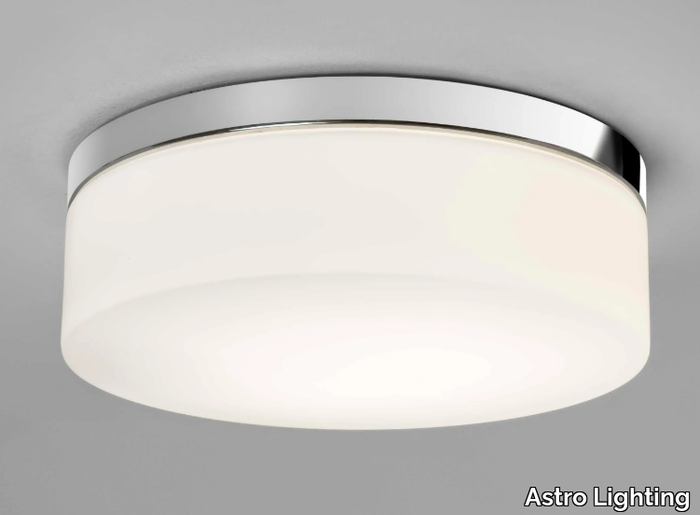 SABINA 280 - LED glass and steel ceiling light _ Astro Lighting