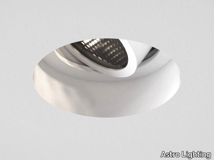 TRIMLESS ROUND ADJUSTABLE FIRE-RATED - Recessed LED adjustable metal spotlight _ Astro Lighting