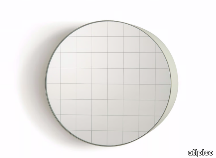 CENTIMETRI - Round wall-mounted mirror _ atipico