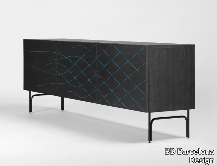 COUTURE CABINET - Wooden sideboard with doors _ BD Barcelona Design