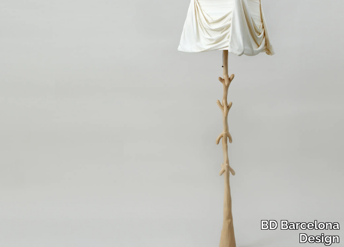 MULETAS - Wooden floor lamp _ BD Barcelona Design