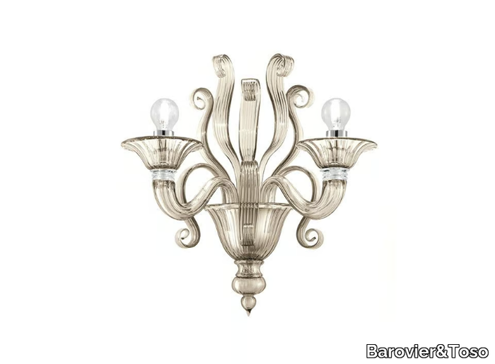 REDON - Venetian crystal wall lamp _ Barovier&Toso