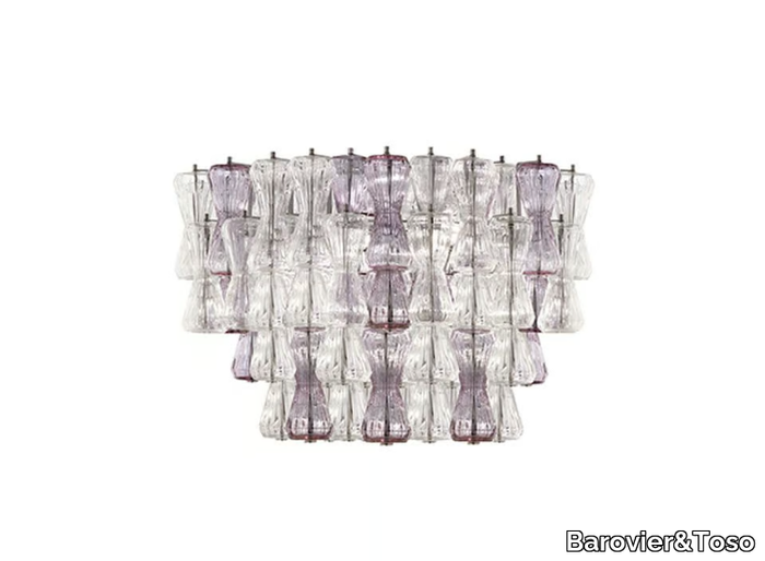 CLEPSYDRA - Venetian crystal ceiling lamp _ Barovier&Toso