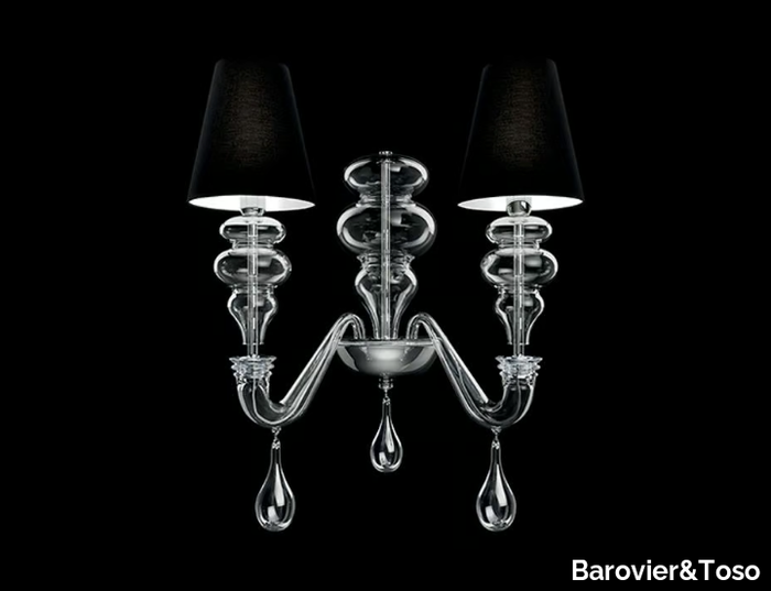 RAN ROUND - Venetian crystal wall lamp _ Barovier&Toso