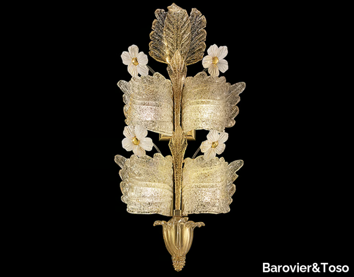 GRAND HOTEL - Venetian crystal wall lamp _ Barovier&Toso