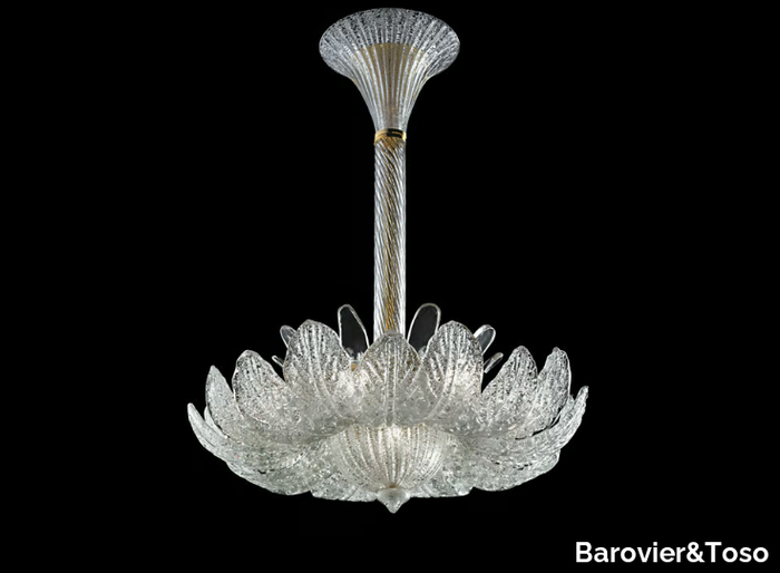 REX - Venetian crystal pendant lamp _ Barovier&Toso