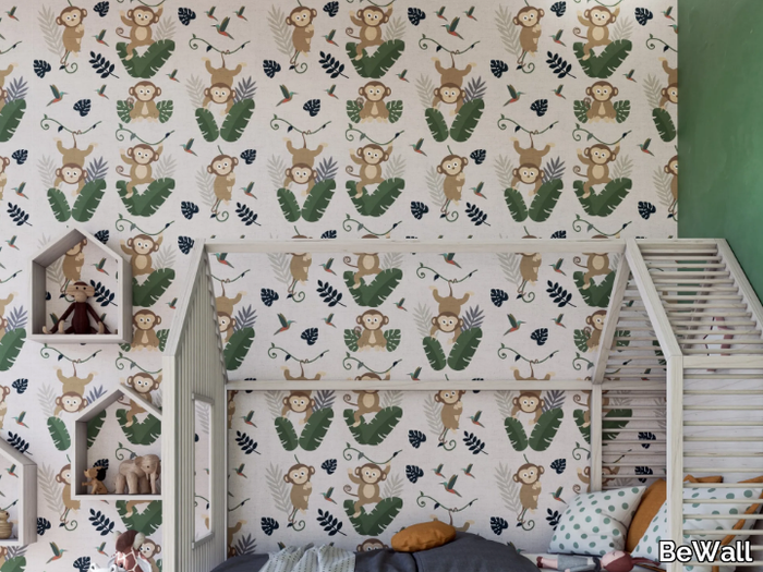 EDEN/MONKEY - Motif wallpaper _ BeWall