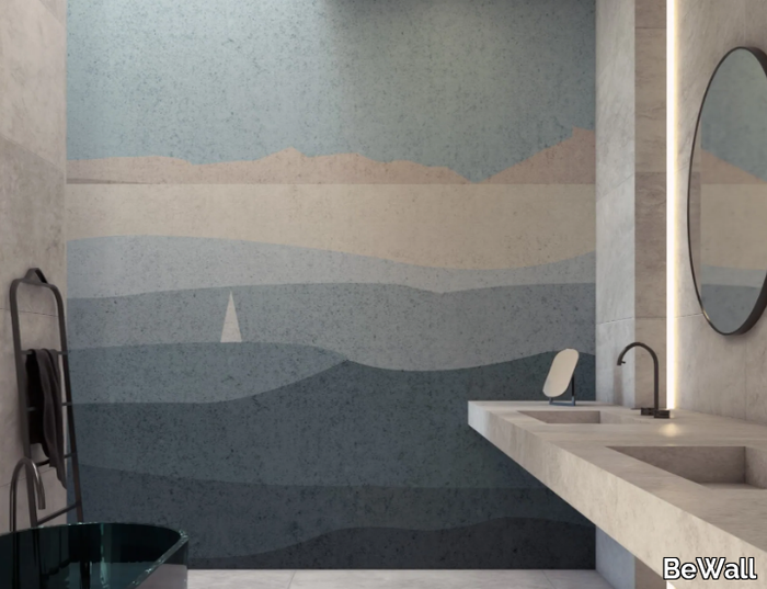 PERMARE - Washable landscape vinyl wallpaper _ BeWall