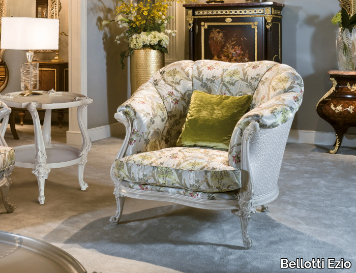 4960 - Fabric armchair with armrests _ Bellotti Ezio