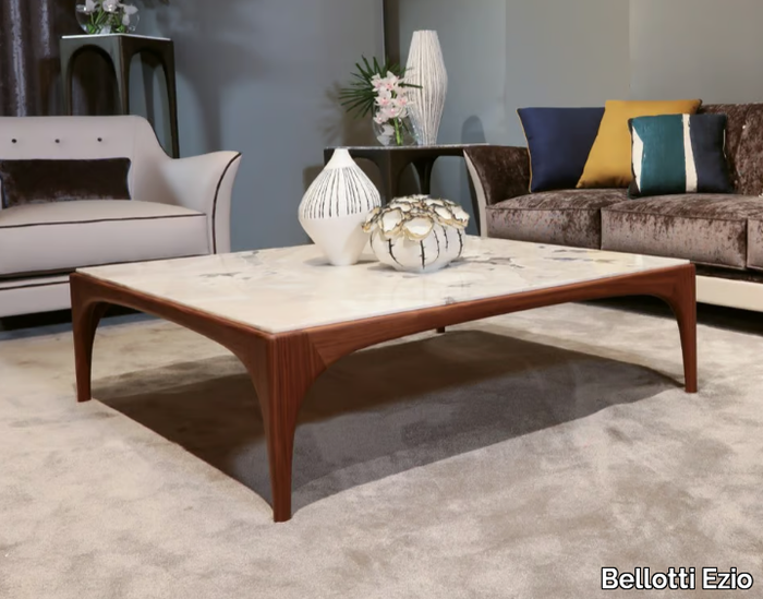 TETI - Low wooden coffee table _ Bellotti Ezio