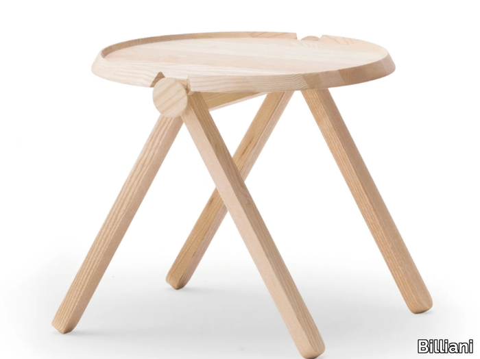 LILLIPUT 311 - Round ash high side table _ Billiani