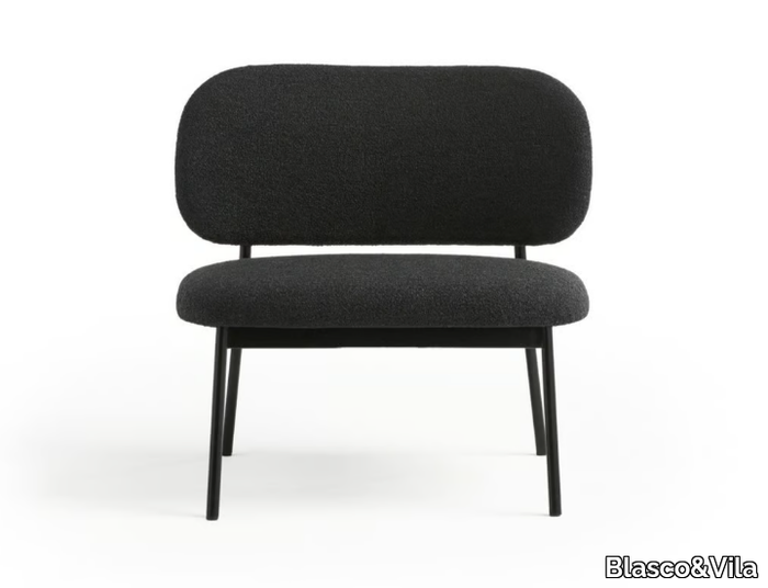 RC METAL - Fabric easy chair _ Blasco&Vila