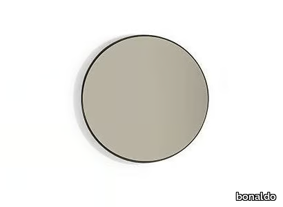 ADONE - Round framed wall-mounted mirror _ Bonaldo