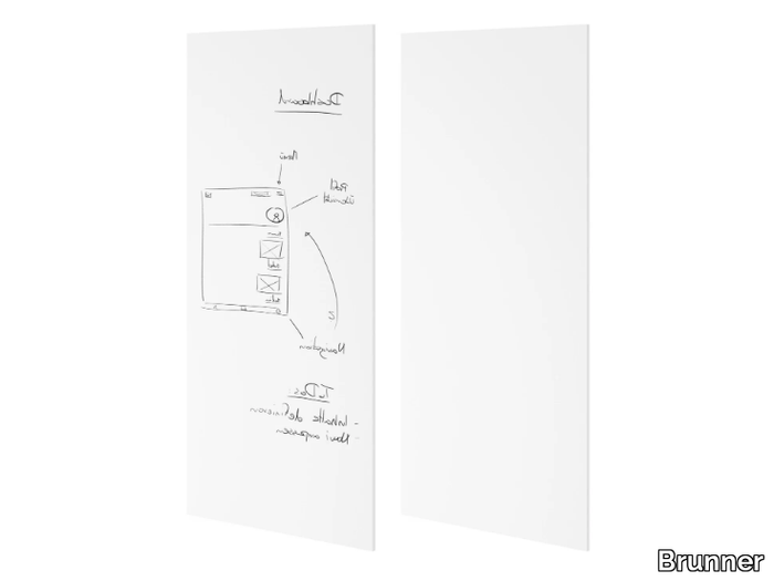 BOARDS - Modular office whiteboard _ Brunner