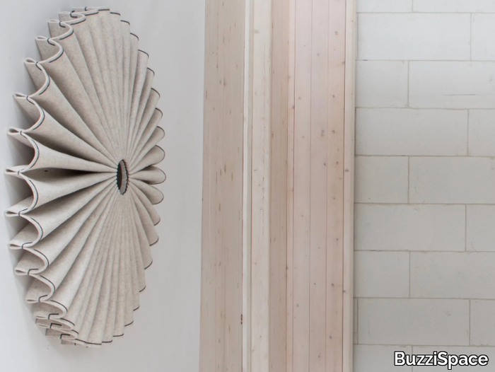 BuzziPleat - Felt Acoustic wall panel _ BuzziSpace