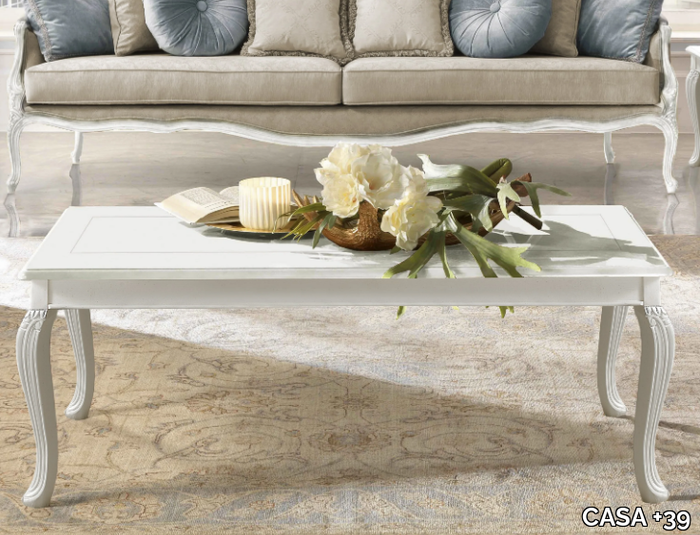 GIULIETTA - Rectangular wooden coffee table _ CASA +39