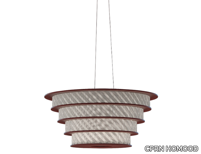 OUTDOOR - Wooden and metal outdoor pendant lamp _ CPRN HOMOOD