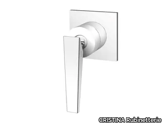 FRACTAL CRIFT638 - Recessed single handle wall-mounted shower mixer _ CRISTINA Rubinetterie