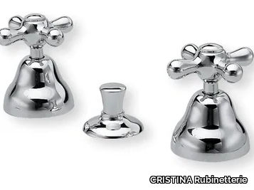 IMPERO CRIIM301 - 3 hole countertop bidet mixer _ CRISTINA Rubinetterie