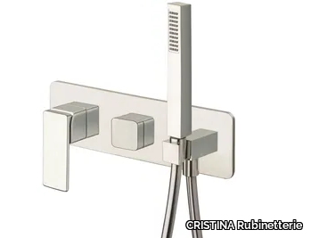 QUADRI S CRIQS603 - Single handle shower mixer with hand shower _ CRISTINA Rubinetterie