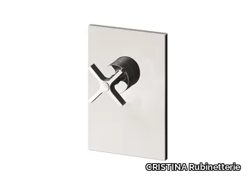 CROSS ROAD CRICR686 - Recessed shower tap with plate _ CRISTINA Rubinetterie