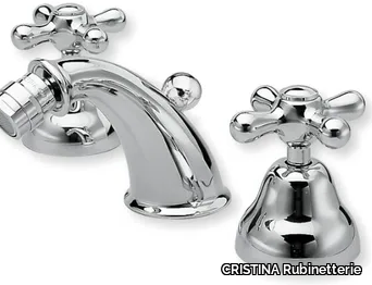 IMPERO CRIIM331 - 3 hole countertop bidet mixer _ CRISTINA Rubinetterie