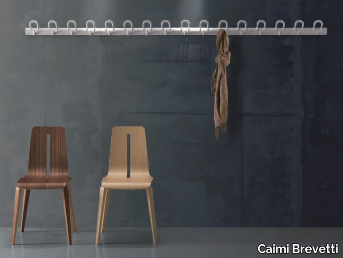 DUO - Wall-mounted technopolymer coat rack _ Caimi Brevetti