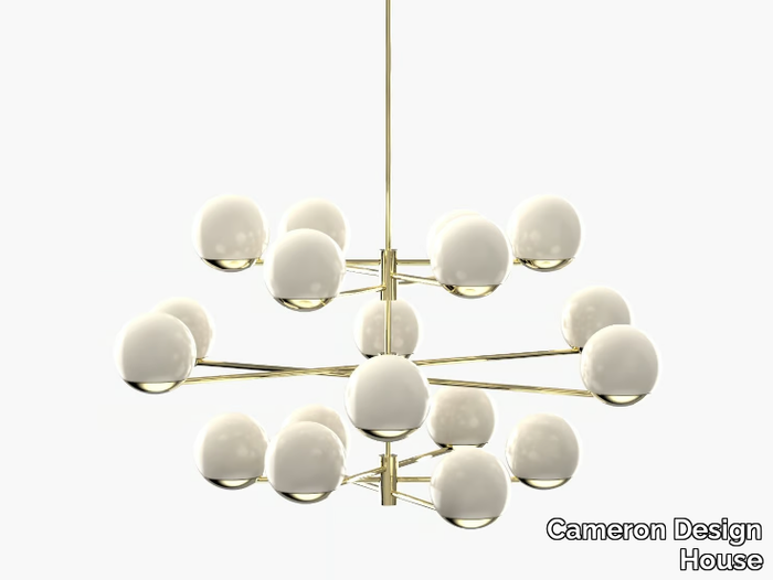 BALL & HOOP S19-10 - LED handmade ceiling lamp _ Cameron Design House