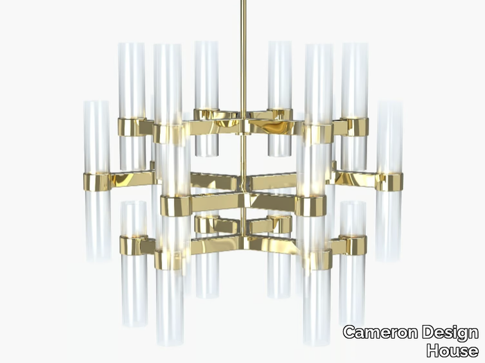 BRANCH S78-12 - LED handmade frosted glass ceiling lamp _ Cameron Design House