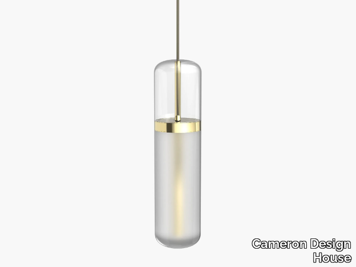 PILL S36-01 - LED blown glass pendant lamp _ Cameron Design House