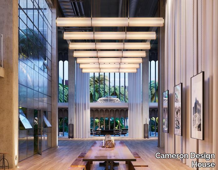 ROKUA - LED crystal pendant lamp _ Cameron Design House
