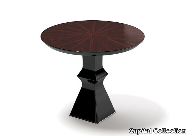 ALMA - Round wooden coffee table _ Capital Collection