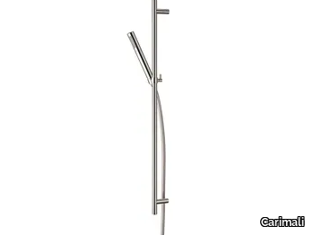 STICK - Brass shower wallbar with hand shower and hose _ Carimali