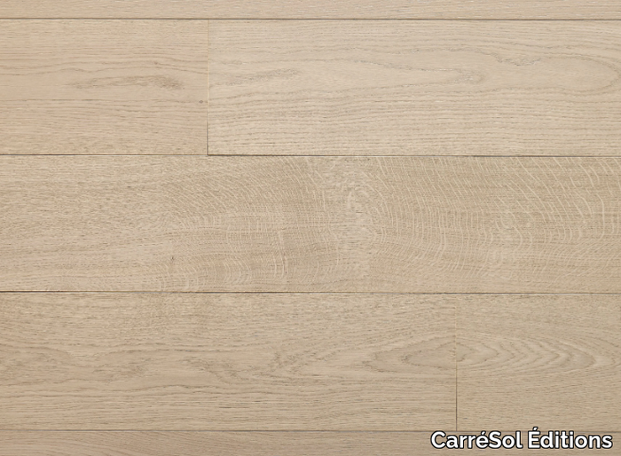 PARQUET CHÊNE CONTRECOLLÉ MINÉRAL - Brushed oak parquet _ CarréSol Éditions