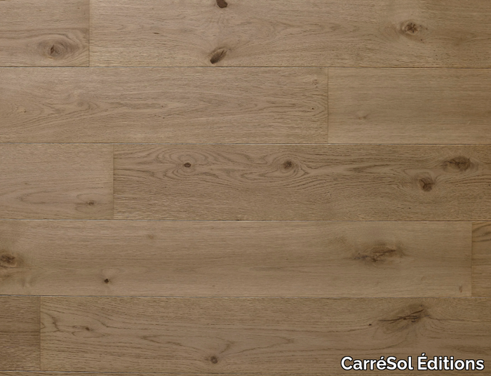 PARQUET CHÊNE CONTRECOLLÉ SANTAL - Brushed oak parquet _ CarréSol Éditions