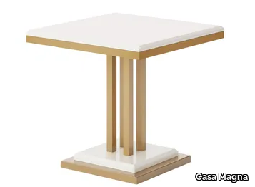 ILUSTRE - Square brass coffee table _ Casa Magna