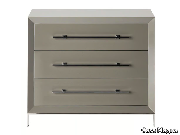 MAGNA - Wooden chest of drawers _ Casa Magna