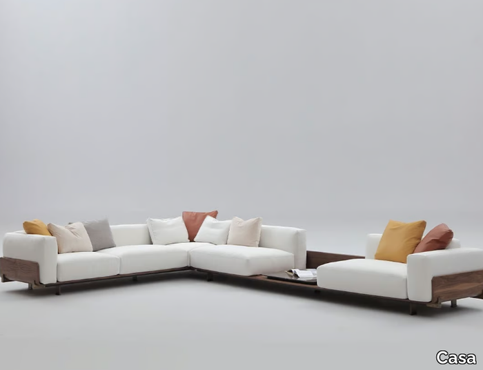 POSITANO - Sectional fabric sofa _ Casa