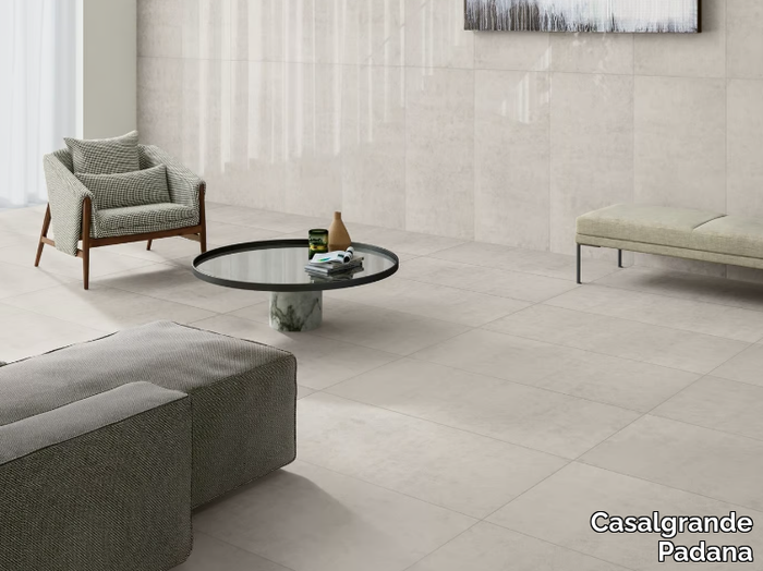 TIMELESS - Full-body porcelain stoneware flooring with concrete effect _ Casalgrande Padana