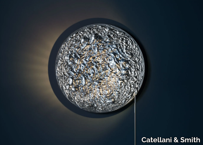 STCHU-MOON 08 - Aluminium wall lamp / floor lamp _ Catellani & Smith