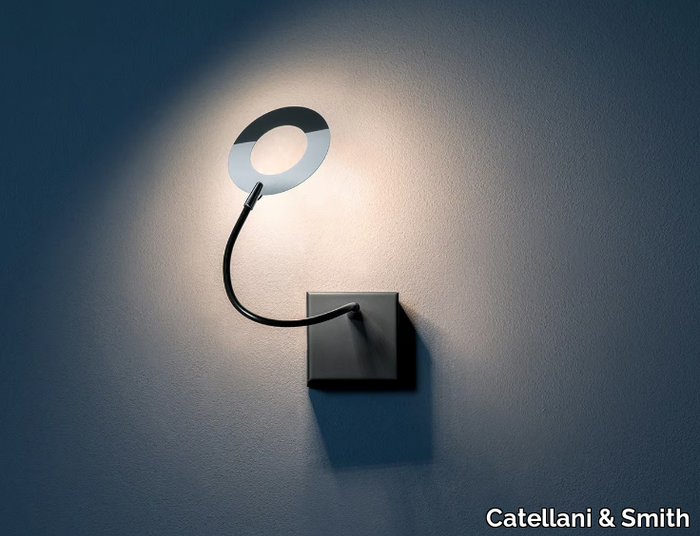 GIULIETTA - LED adjustable metal wall lamp _ Catellani & Smith