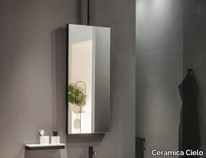 ARGO - Rectangular bathroom mirror _ Ceramica Cielo