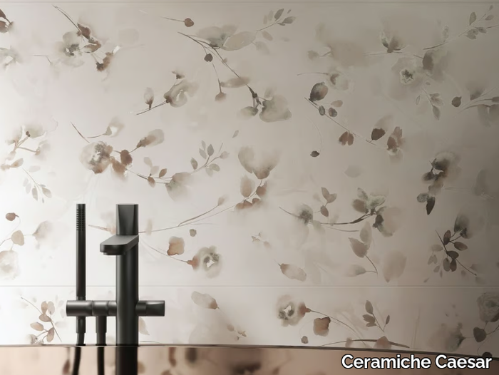 DECO SOLUTIONS FLOWER - Indoor porcelain stoneware wall tiles _ Ceramiche Caesar