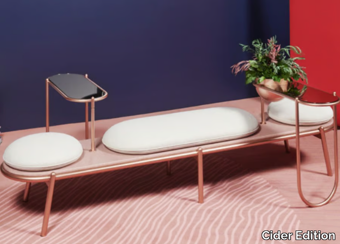 JOSÉPHINE - Upholstered modular bench _ Cider Edition