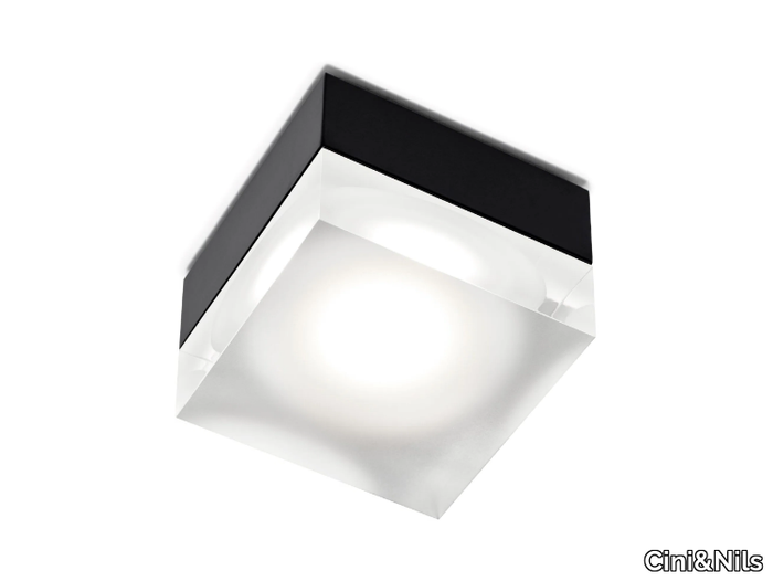 ROMA - Direct light LED ceiling lamp in steel _ Cini&Nils