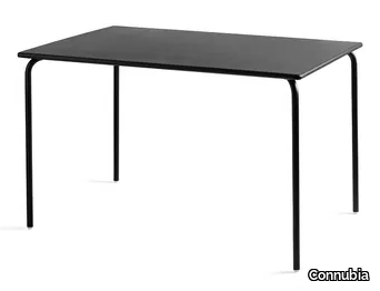 EASY - Rectangular plate garden table _ Connubia