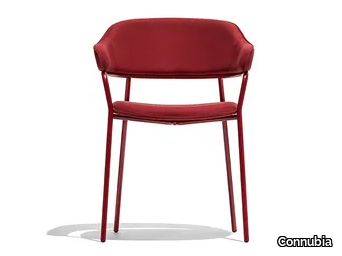 SIGNORINA - Fabric chair open back _ Connubia