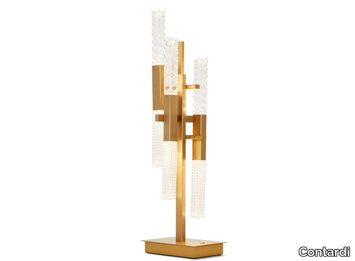 MIKADO - LED brass table lamp _ Contardi