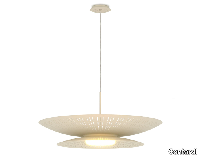 AIR - LED dimmable cardboard pendant lamp _ Contardi