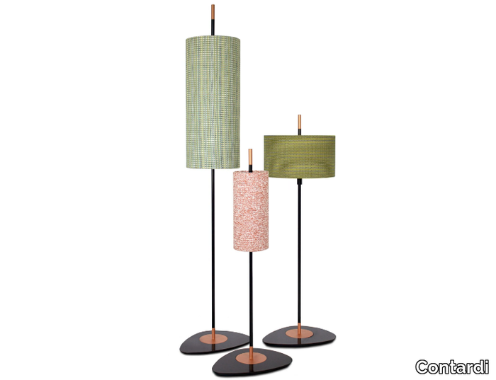 LAGOON - LED fabric floor lamp _ Contardi